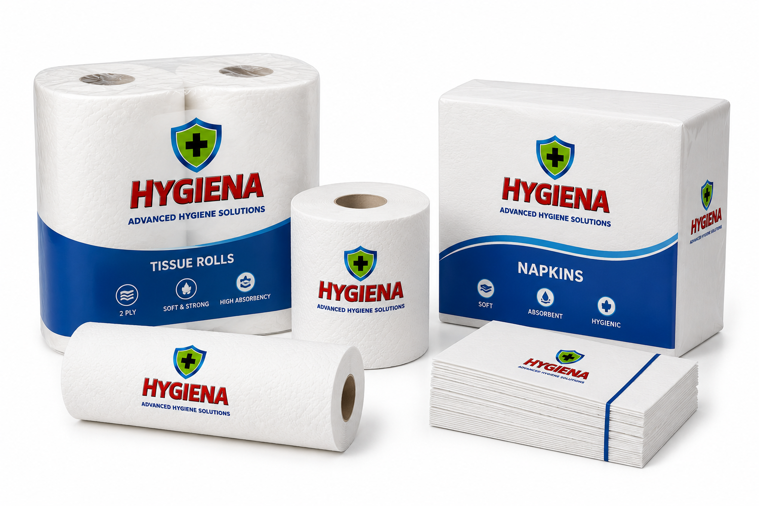 Tissue Rolls & Napkins